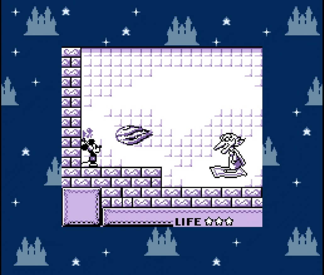 Mickey Mouse Magic Wand - геймплей игры Game Boy